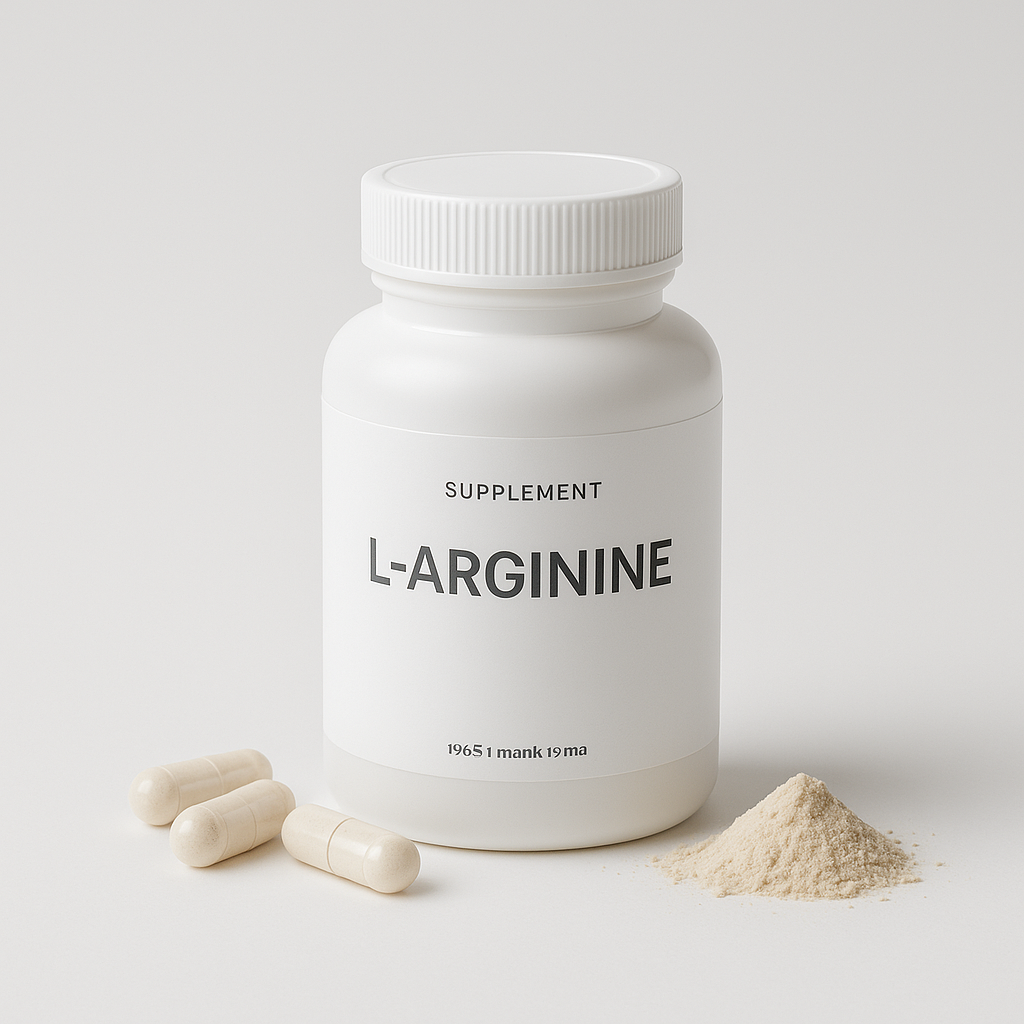L-Arginine amino acid – circulatory support, cardiovascular health